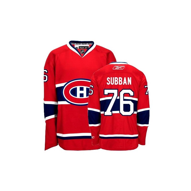 Cheap PK Subban Canadiens Jersey #76 Red From China