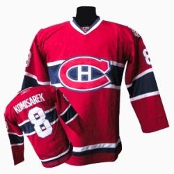 Cheap Mike Komisarek Canadiens Jersey #8 Reds From China