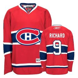 Cheap Maurice Richard Canadiens Jersey #9 Red From China