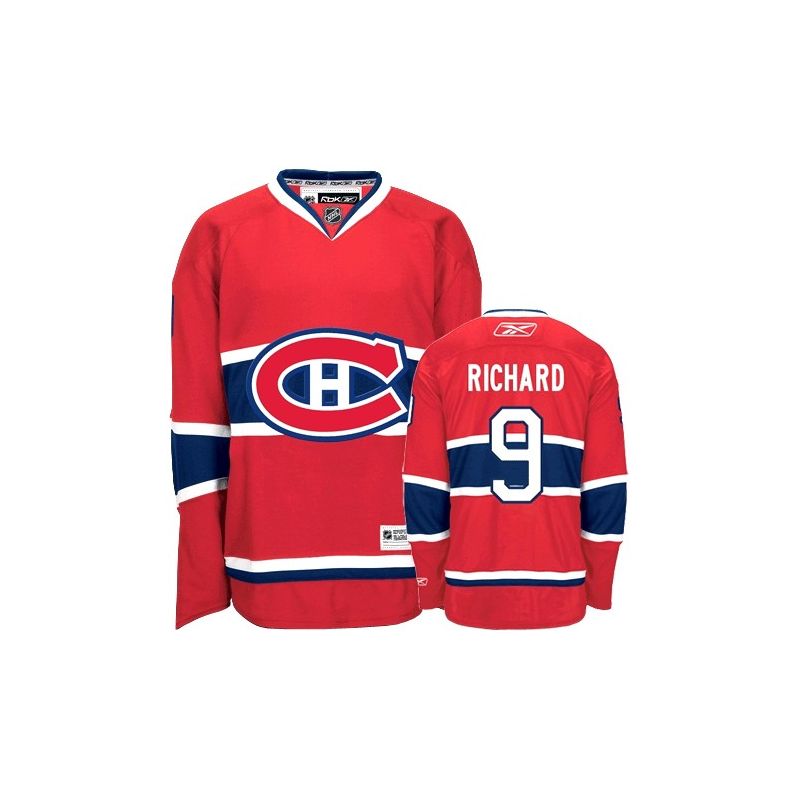 Cheap Maurice Richard Canadiens Jersey #9 Red From China