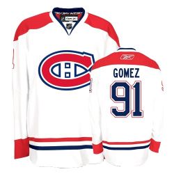 Cheap Scott Gomez Canadiens Jersey #91 White Road From China