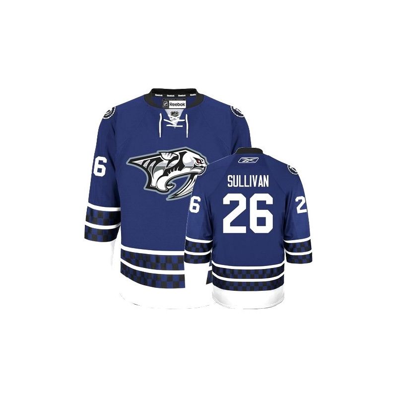 Cheap Steve Sullivan Predators Jersey #26 Blue 3rd From China