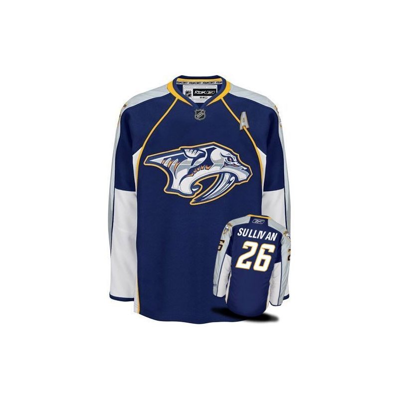 Cheap Steve Sullivan Predators Jersey #26 Blue From China