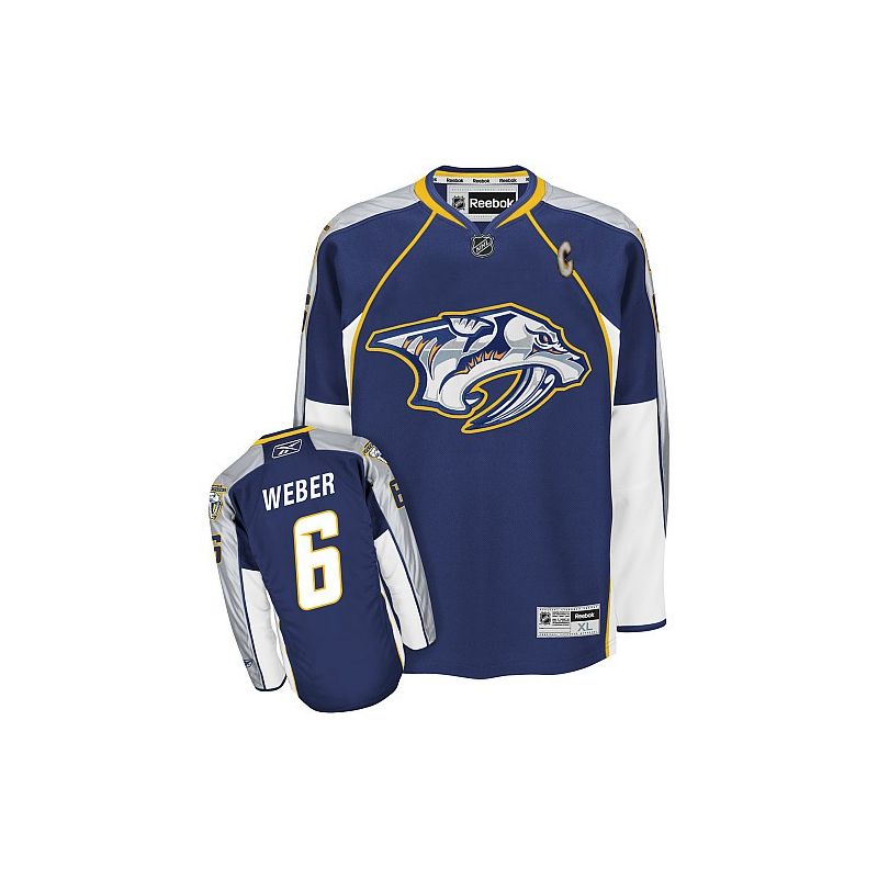 Cheap Shea Weber Predators Jersey #6 Blue From China