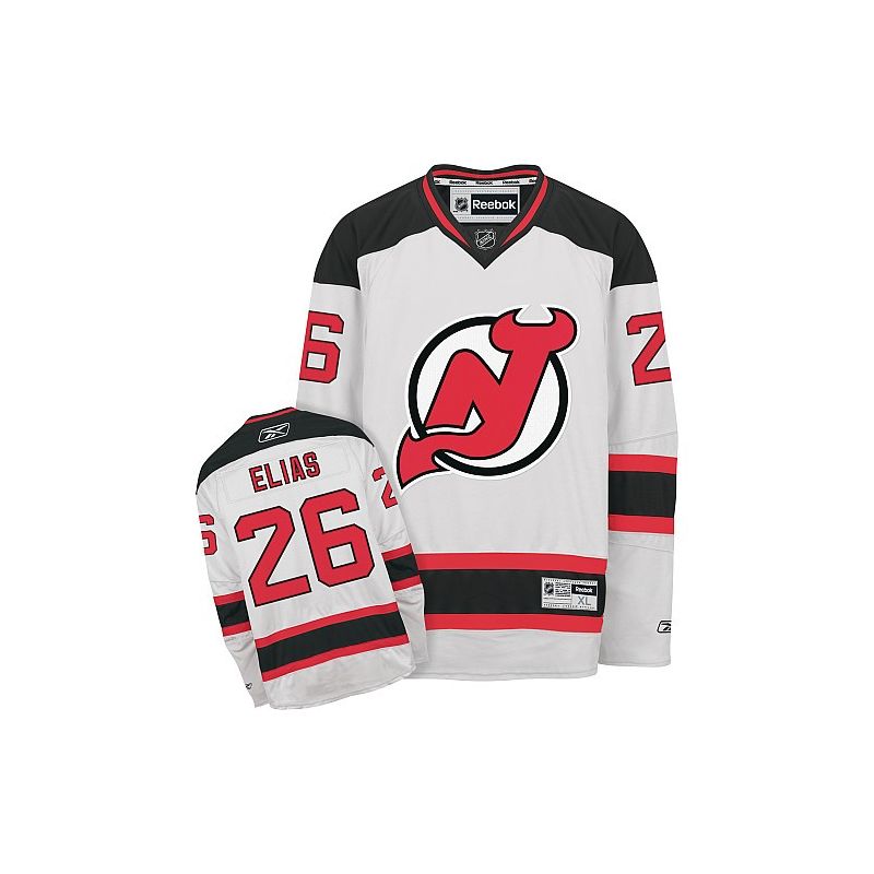 Cheap Patrik Elias Devils Jersey #26 White From China