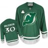 Cheap Martin Brodeur Devils Jersey #30 Green St Patricks Day From China