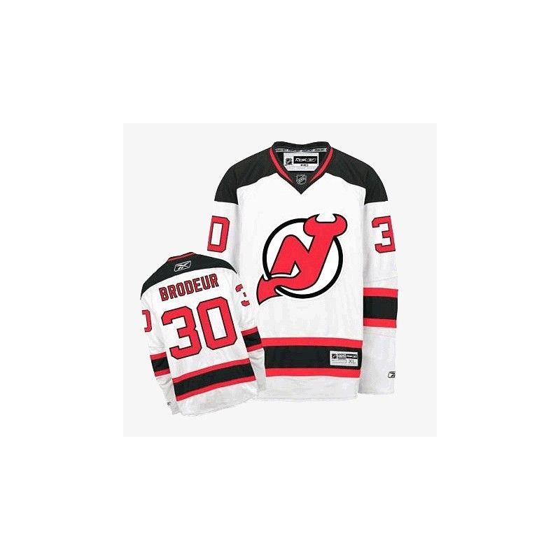 Cheap Martin Brodeur Devils Jersey #30 White Road From China