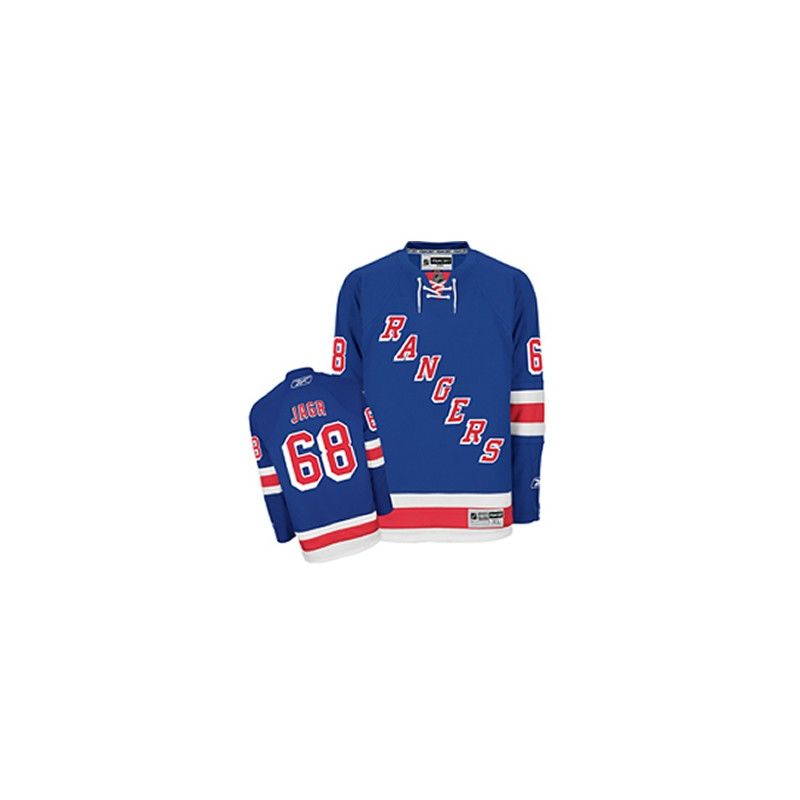 Cheap Jaromir Jagr Rangers Jersey #68 Blue From China