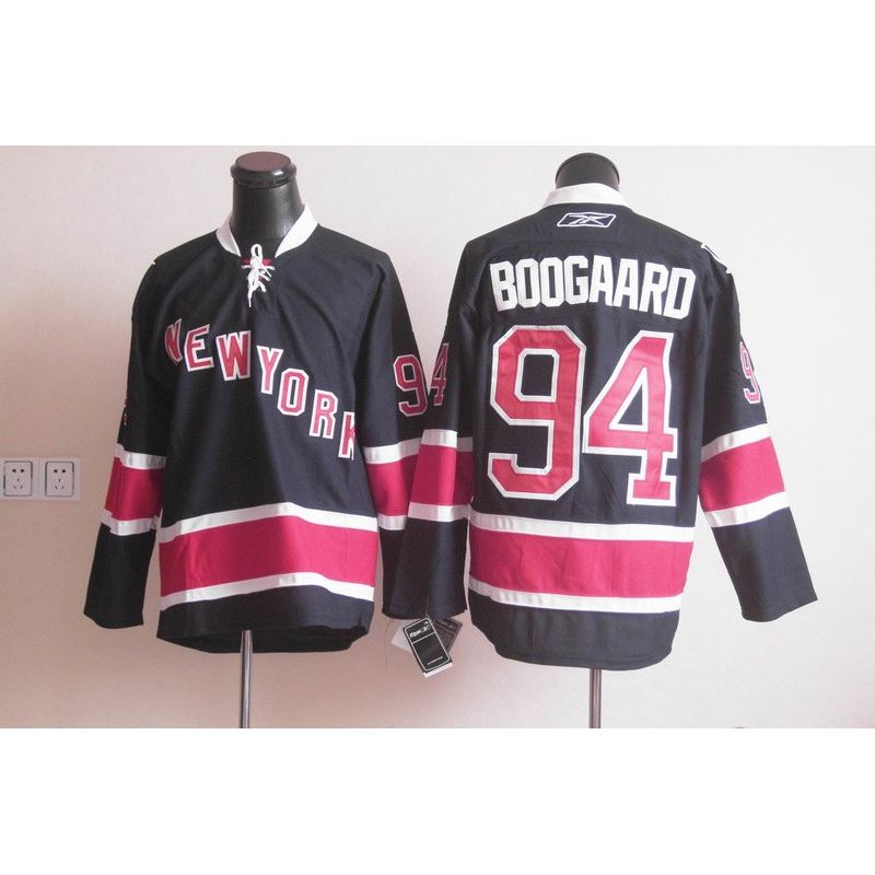 Cheap Derek Boogaard Rangers Jersey #94 Dark Blue 85th From China