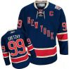 Cheap Wayne Gretzky Rangers Jersey #99 Dark Blue 85th From China