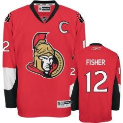 Cheap Mike Fisher Senators Jersey #12 Red From China