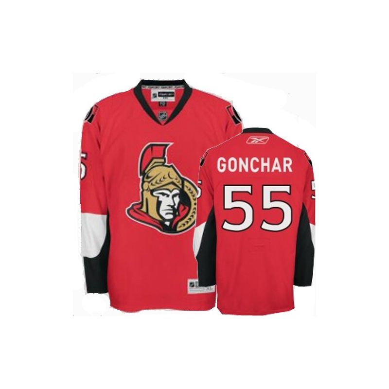 Cheap Sergei Gonchar Senators Jersey #55 Red From China