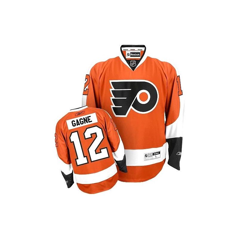 Cheap Simon Gagne Flyers Jersey #12 Orange From China