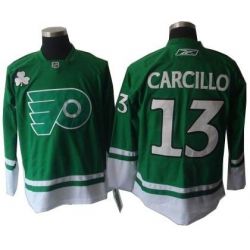 Cheap Daniel Carcillo Flyers Jersey #13 Green St Patricks Day From China