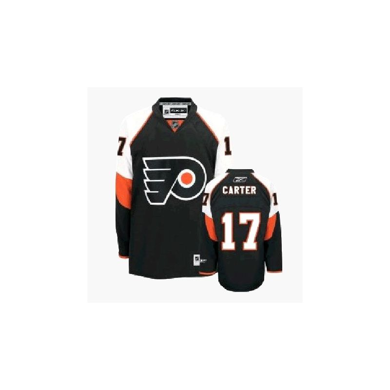 Cheap Jeff Carter Flyers Jersey #17 Black From China