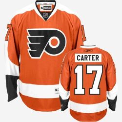 Cheap Jeff Carter Flyers Jersey #17 Orange From China