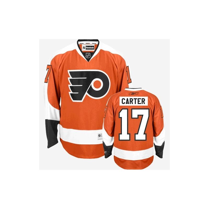 Cheap Jeff Carter Flyers Jersey #17 Orange From China