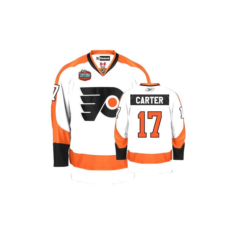 Cheap Jeff Carter Flyers Jersey #17 White Winter Classic From China