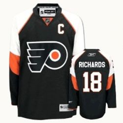 Cheap Mike Richards Flyers Jersey #18 Black From China