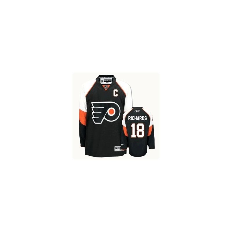 Cheap Mike Richards Flyers Jersey #18 Black From China