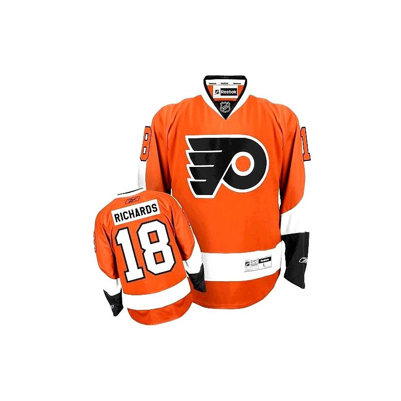 Cheap Mike Richards Flyers Jersey #18 Orange From China