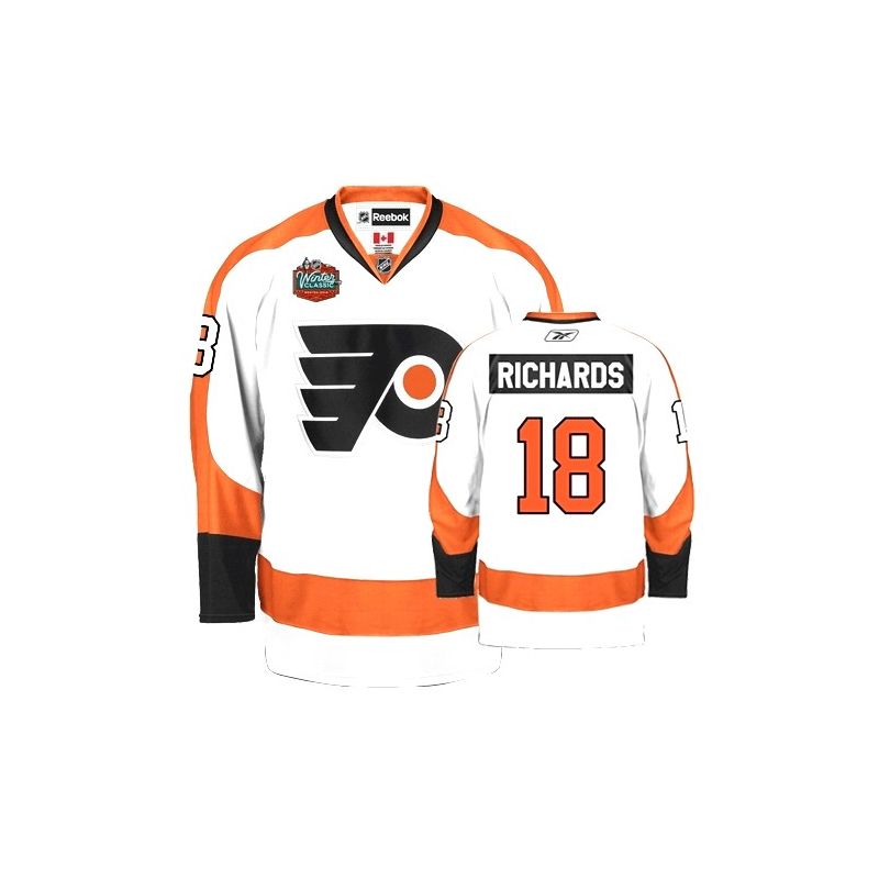 Cheap Mike Richards Flyers Jersey #18 White Winter Classic From China