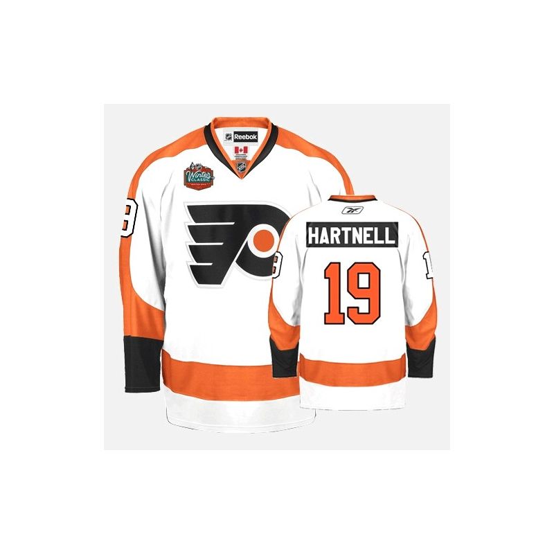 Cheap Scott Hartnell Flyers Jersey #19 White Winter Classic From China