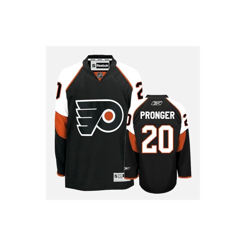 Cheap Chris Pronger Flyers Jersey #20 Black From China