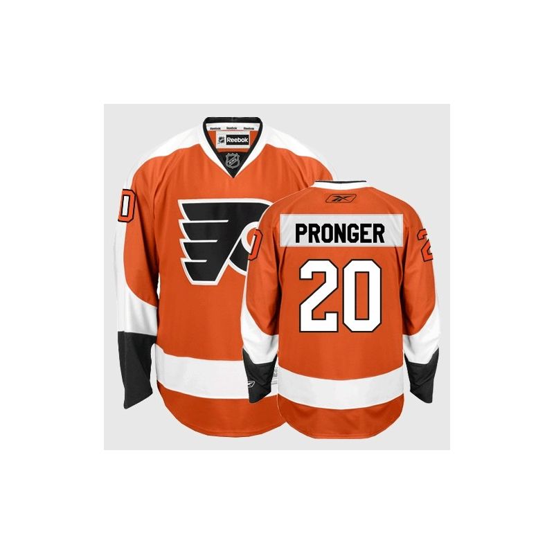 Cheap Chris Pronger Flyers Jersey #20 Orange From China