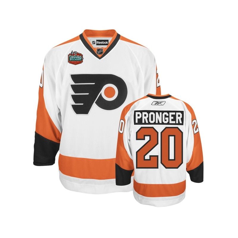 Cheap Chris Pronger Flyers Jersey #20 White From China