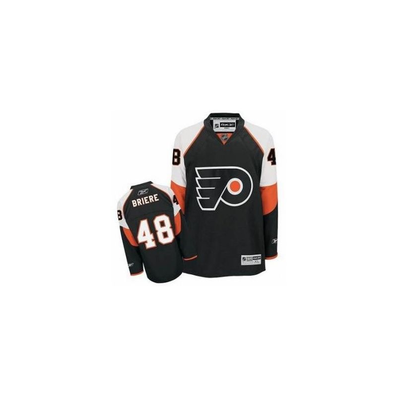 Cheap Daniel Briere Flyers Jersey #48 Black From China