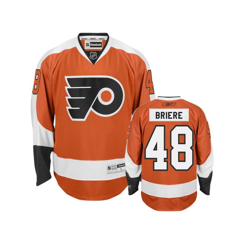 Cheap Daniel Briere Flyers Jersey #48 Orange From China