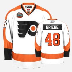 Cheap Danny Briere Flyers Jersey #48 White Winter Classic From China