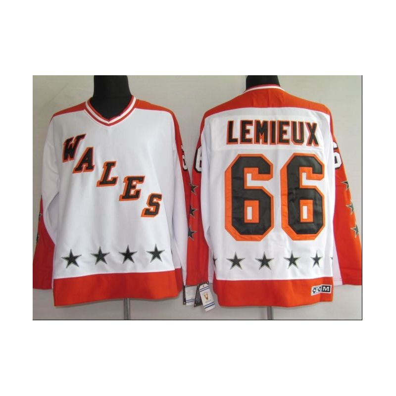 Cheap Mario Lemieux Penguins Jersey #66 White All Star From China