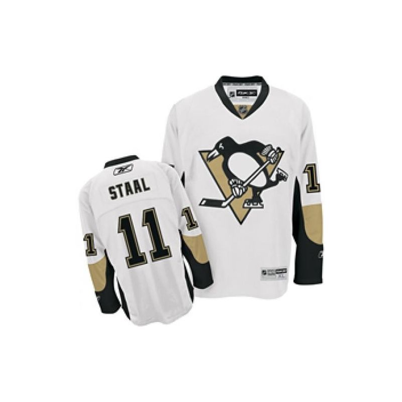 Cheap J Staal Penguins Jersey #11 White From China