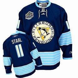 Cheap Jordan Staal Penguins Jersey #11 Blue 2011 Winter Classic From China