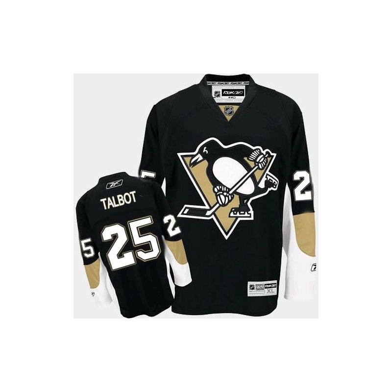 Cheap Maxime Talbot Penguins Jersey #25 Black From China