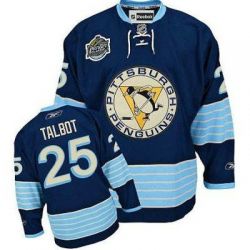 Cheap Maxime Talbot Penguins Jersey #25 Dark Blue Winter Classic From China