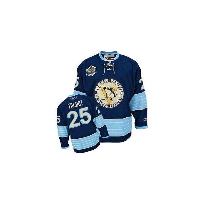 Cheap Maxime Talbot Penguins Jersey #25 Dark Blue Winter Classic From China