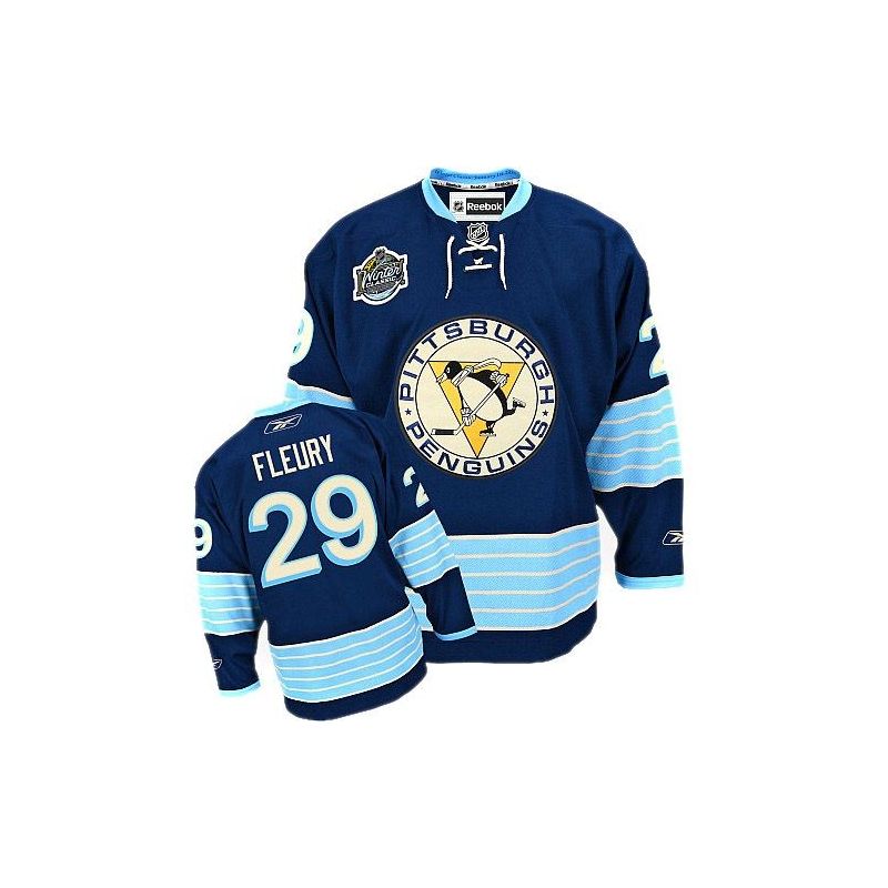 Cheap Andre Fleury Penguins Jersey #29 Dark Blue Winter Classic From China