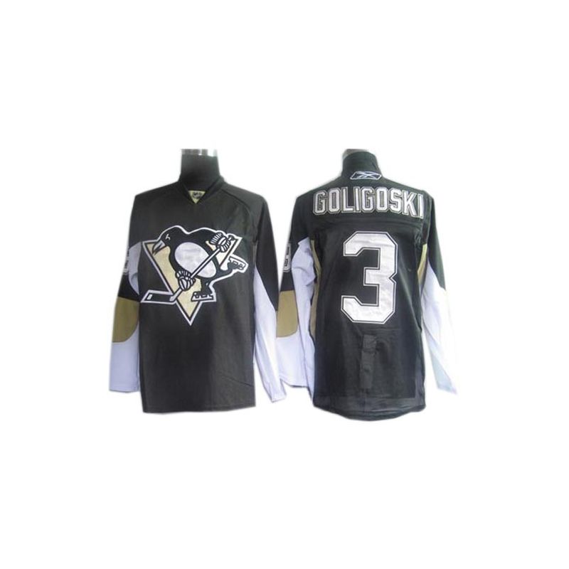 Cheap Alex Goligoski Penguins Jersey #3 Black From China