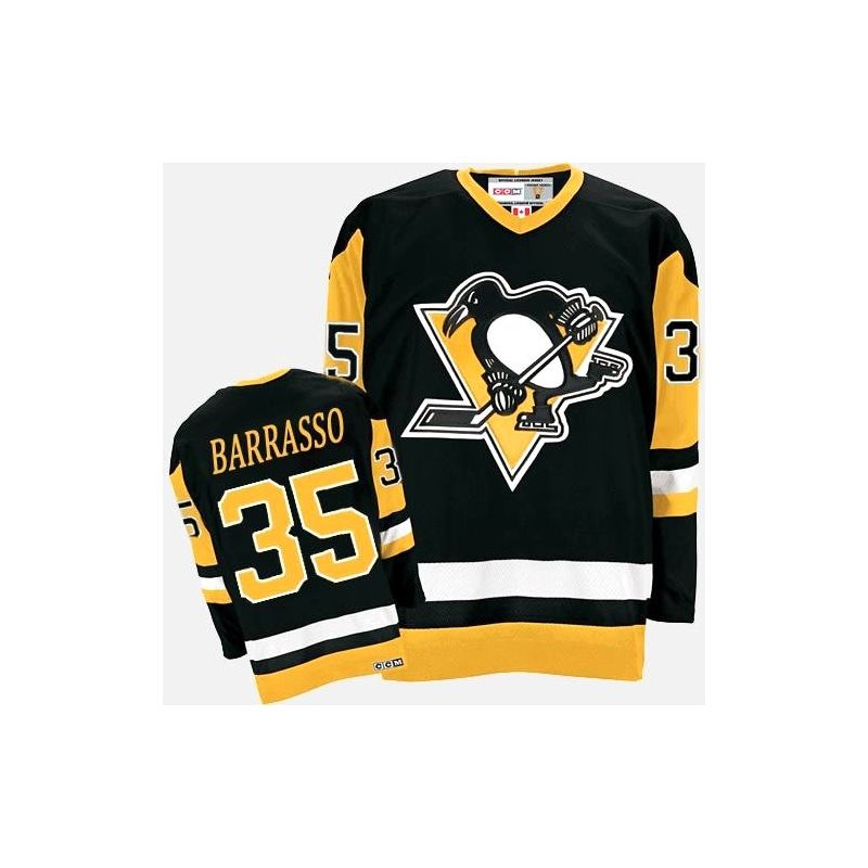 Cheap Tom Barrasso Penguins Jersey #35 Black From China