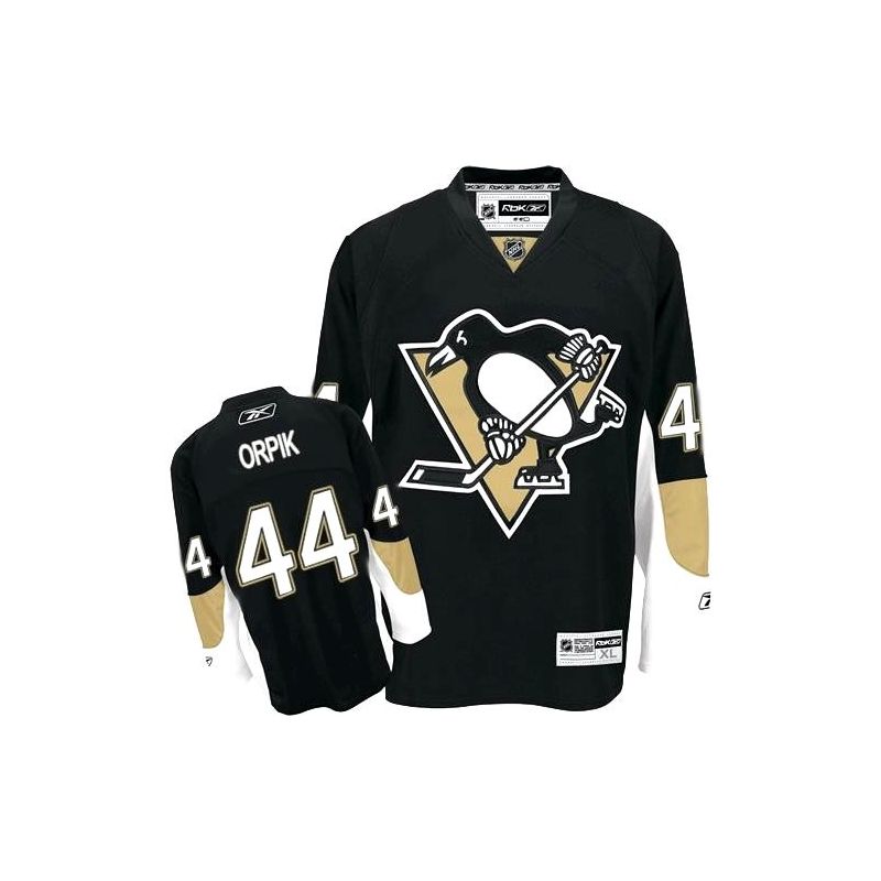 Cheap Brooks Orpik Penguins Jersey #44 Black From China