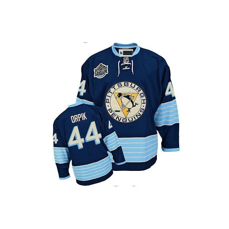 Cheap Brooks Orpik Penguins Jersey #44 Dark Blue Winter Classic From China