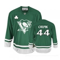 Cheap Brooks Orpik Penguins Jersey #44 Green St Patricks Day From China