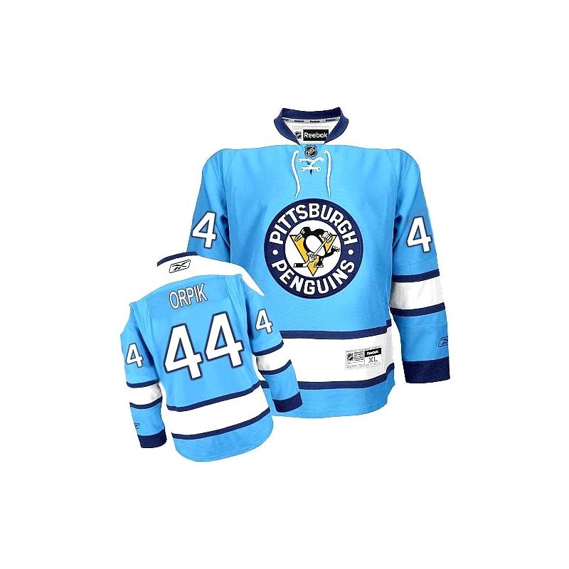 Cheap Brooks Orpik Penguins Jersey #44 Light Blue From China