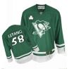 Cheap Kris Letang Penguins Jersey #58 Green St Patricks Day From China