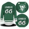 Cheap Mario Lemieux Penguins Jersey #66 Green St Patricks Day From China