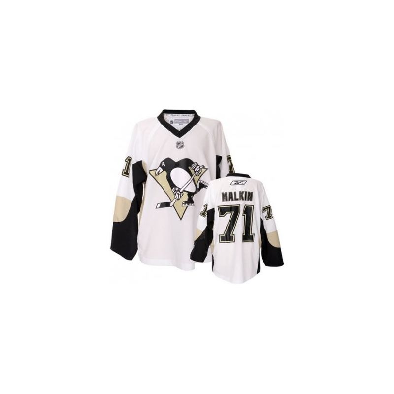 Cheap E Malkin Penguins Jersey #71 White From China