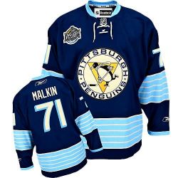 Cheap Evgeni Malkin Penguins Jersey #71 Blue 2011 Winter Classic From China